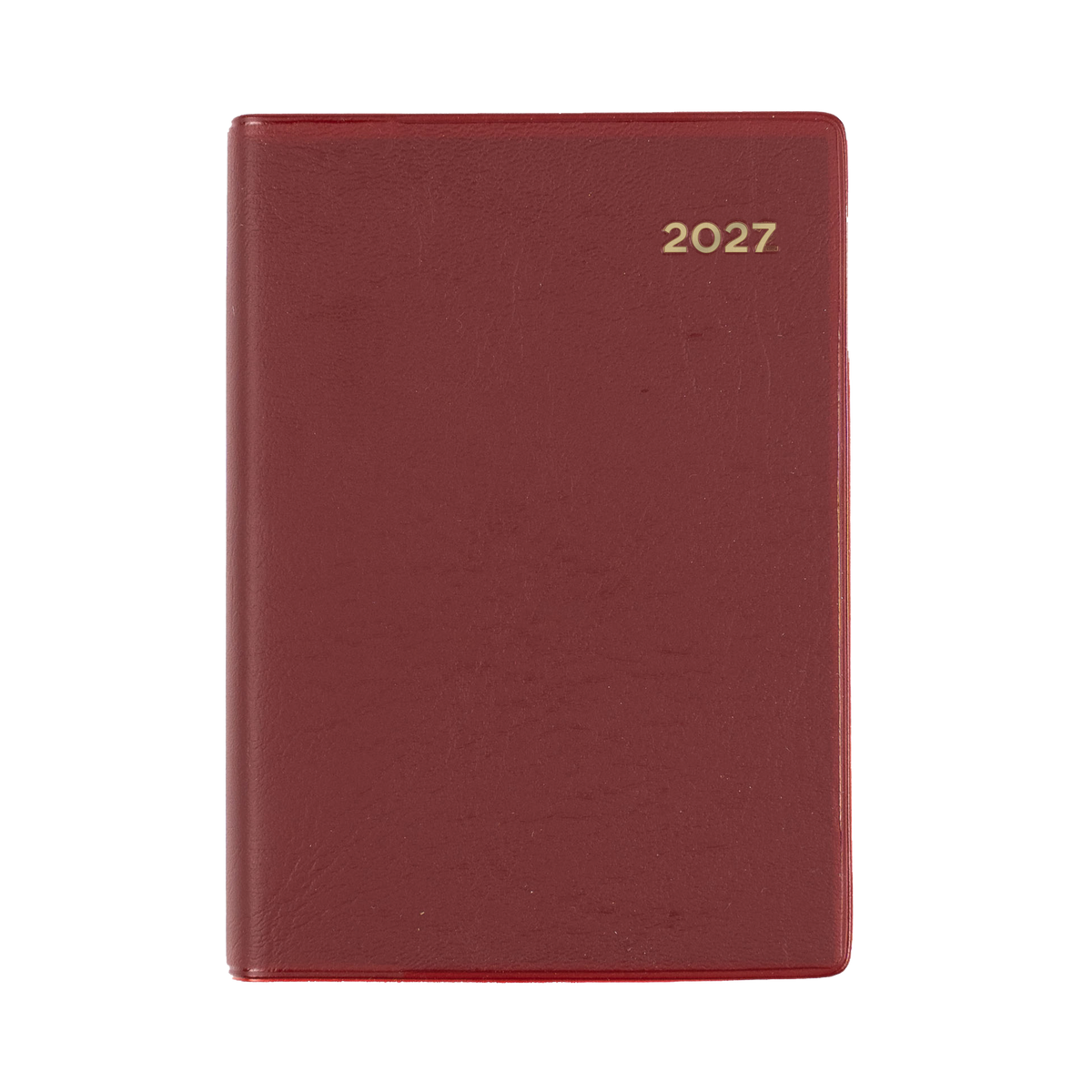 2027 Calendar Year Diary/Planner - 12 Month A7 Day to Page - PVC Cover - Collins Belmont Range