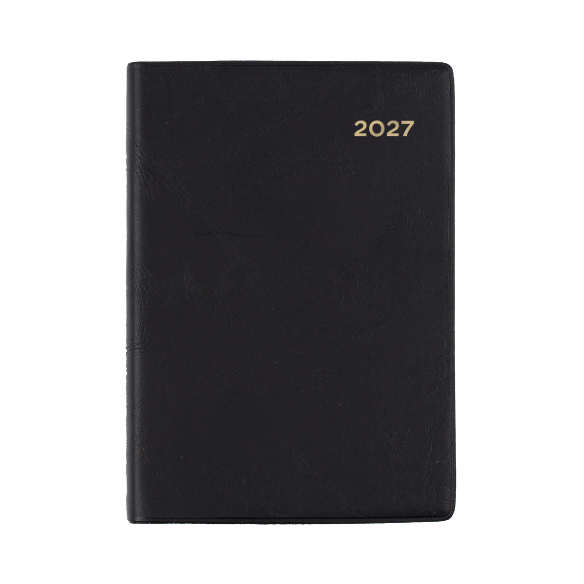 2027 Calendar Year Diary/Planner - 12 Month A7 Day to Page - PVC Cover - Collins Belmont Range