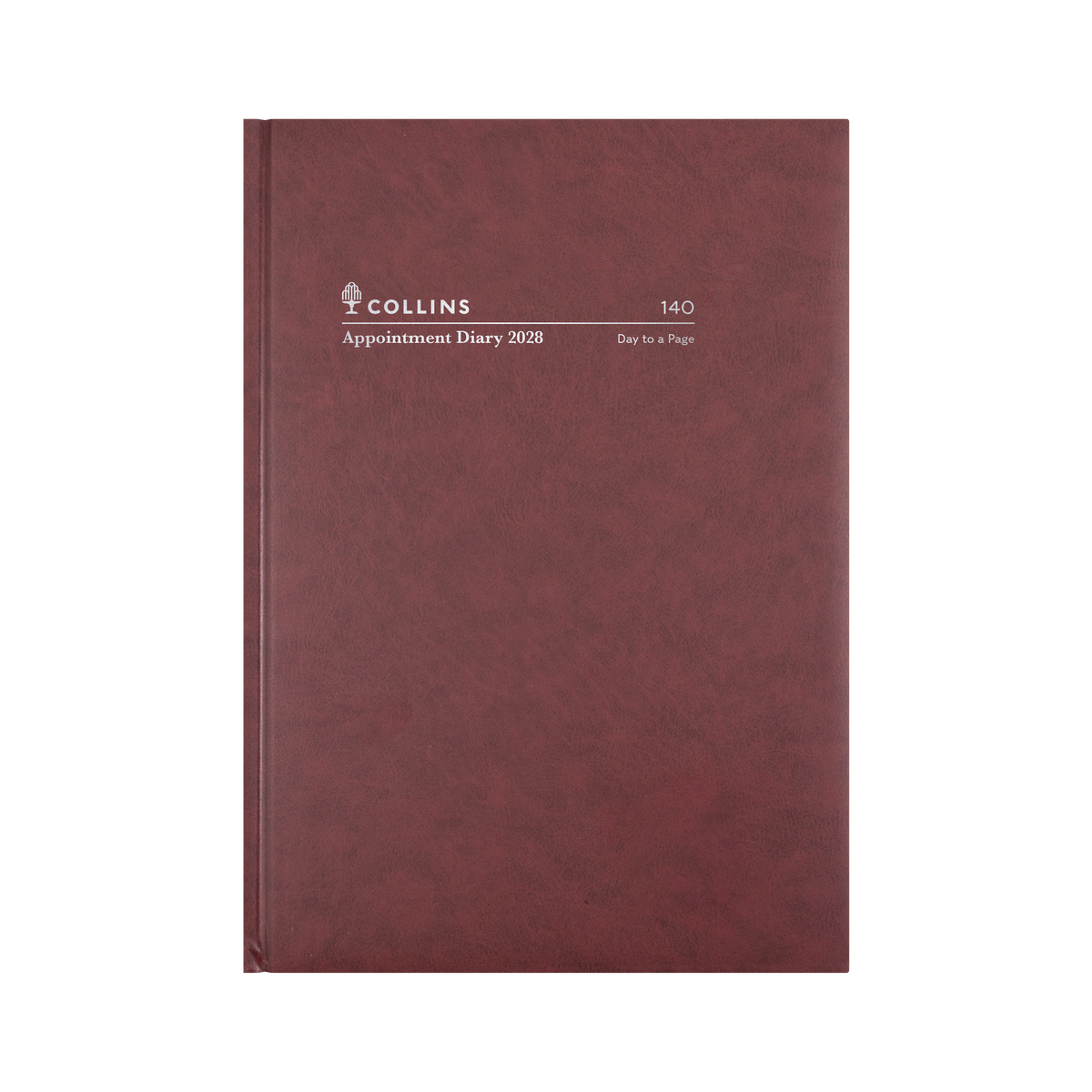 2028 Calendar Year Diary/Planner - 12 Month A4 Day to Page Diary - Hard Cover - Collins Appointment Range - Early Edition