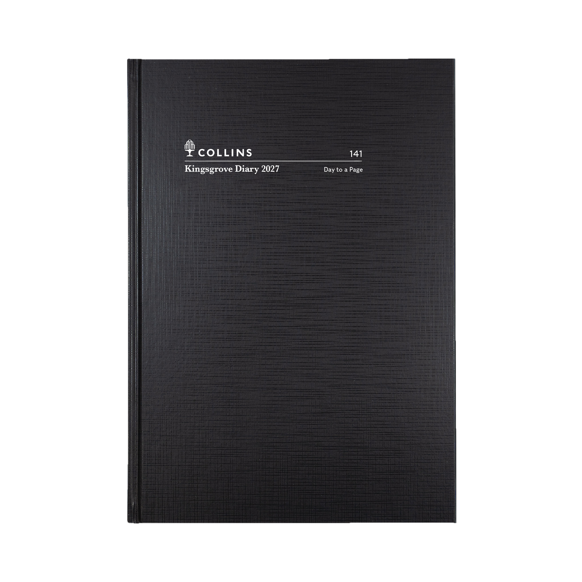 2027 Calendar Year Diary/Planner - 12 Month A4 Day to Page - Hard Cover - Collins Kingsgrove Range