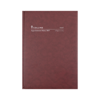 2027 Calendar Year Diary/Planner - 12 Month A4 2 Pages to a Day Diary - Hard Cover -Collins Appointment Range - Early Edition