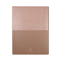 2027 Calendar Year Diary/Planner - 12 Month A4 Day to Page - Soft PU Cover in Rose Gold - Collins Vanessa Range