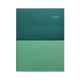 2027 Calendar Year Diary/Planner - 12 Month A4 Day to Page - Soft PU Cover in Teal - Collins Vanessa Range