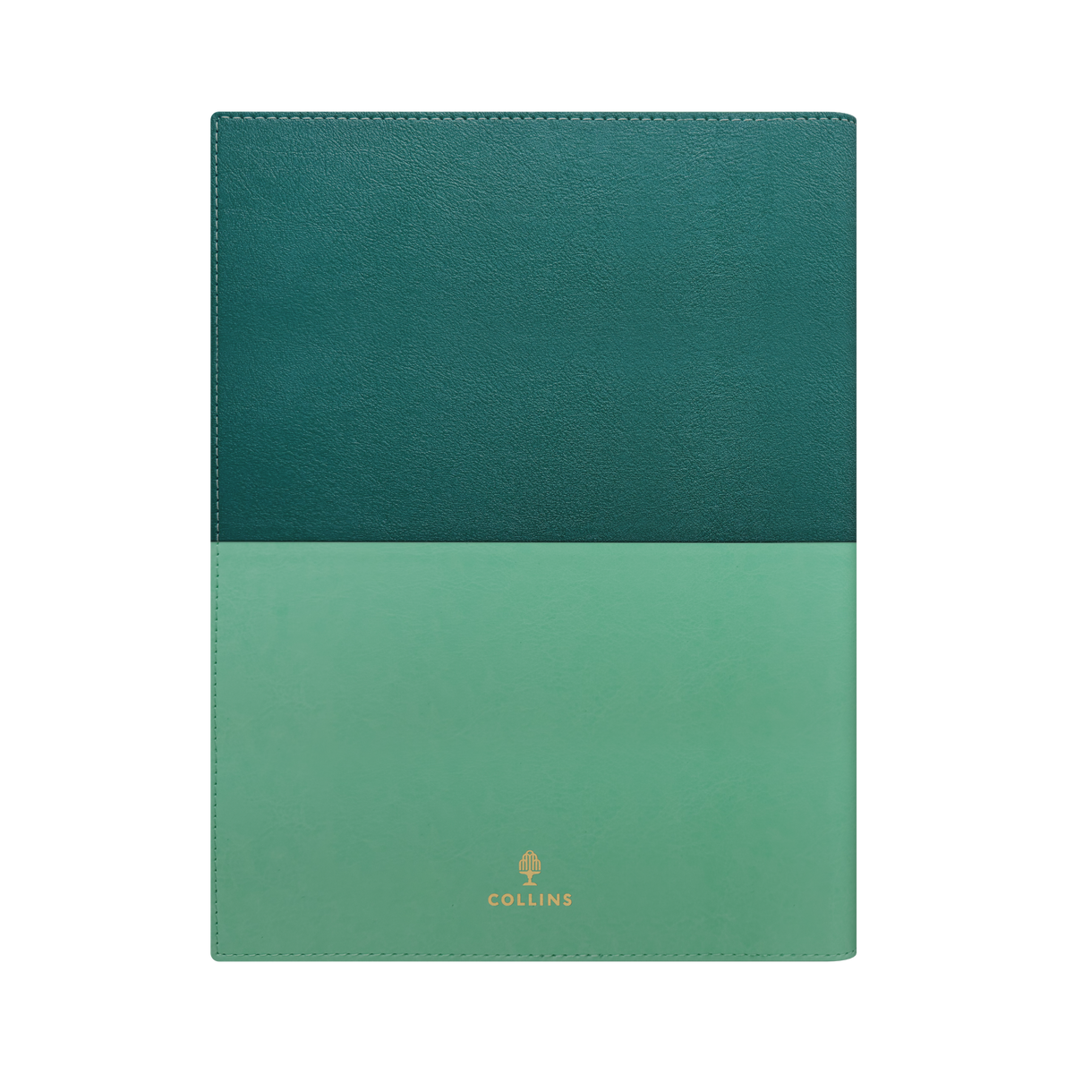 2027 Calendar Year Diary/Planner - 12 Month A4 Day to Page - Soft PU Cover in Teal - Collins Vanessa Range
