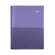 2027 Calendar Year Diary/Planner - 12 Month A4 Day to Page - Soft PU Cover in Purple - Collins Vanessa Range
