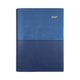 2027 Calendar Year Diary/Planner - 12 Month A4 Day to Page - Soft PU Cover in Blue - Collins Vanessa Range