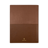 2027 Calendar Year Diary/Planner - 12 Month A4 Day to Page - Soft PU Cover in Tan - Collins Vanessa Range