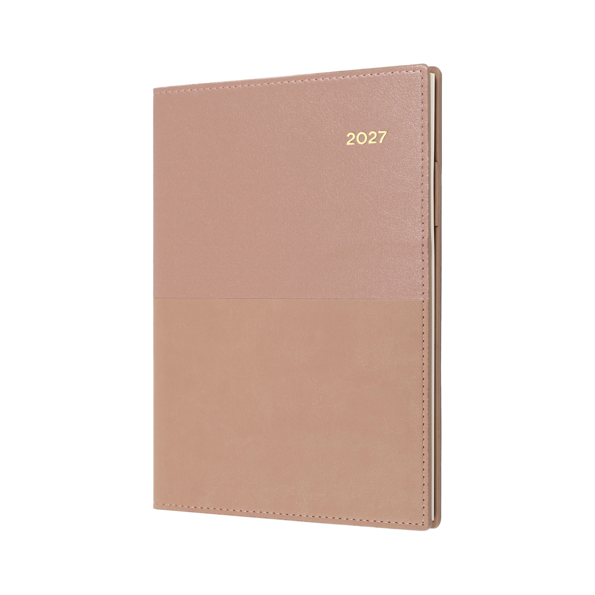 2027 Calendar Year Diary/Planner - 12 Month A6 Day to Page - Soft PU Cover - Collins Vanessa Range