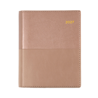 2027 Calendar Year Diary/Planner - 12 Month A6 Day to Page - Soft PU Cover - Collins Vanessa Range