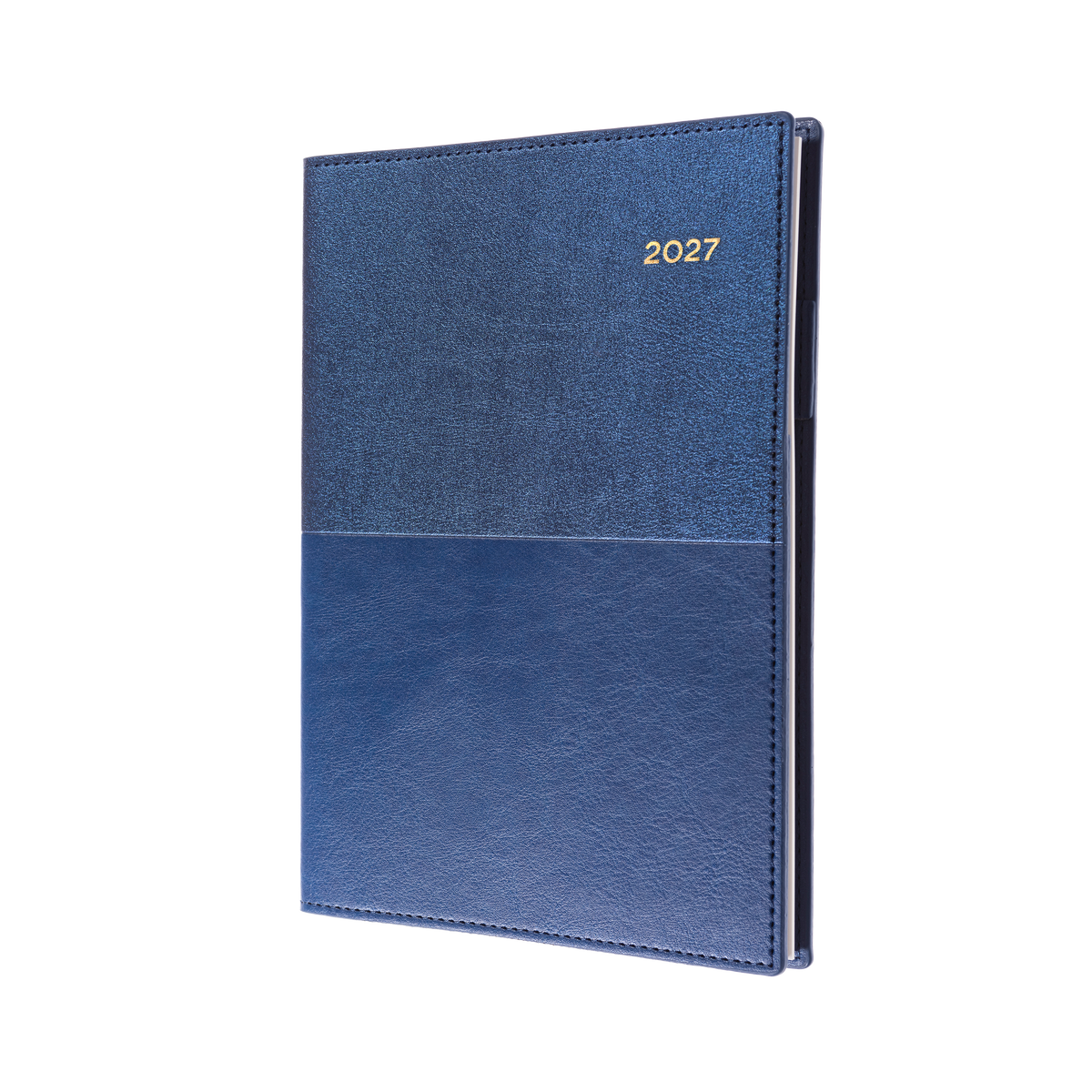 2027 Calendar Year Diary/Planner - 12 Month A6 Day to Page - Soft PU Cover - Collins Vanessa Range