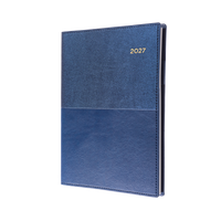 2027 Calendar Year Diary/Planner - 12 Month A6 Day to Page - Soft PU Cover - Collins Vanessa Range