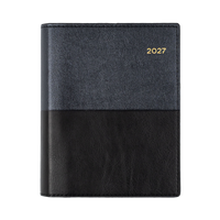 2027 Calendar Year Diary/Planner - 12 Month A6 Day to Page - Soft PU Cover - Collins Vanessa Range