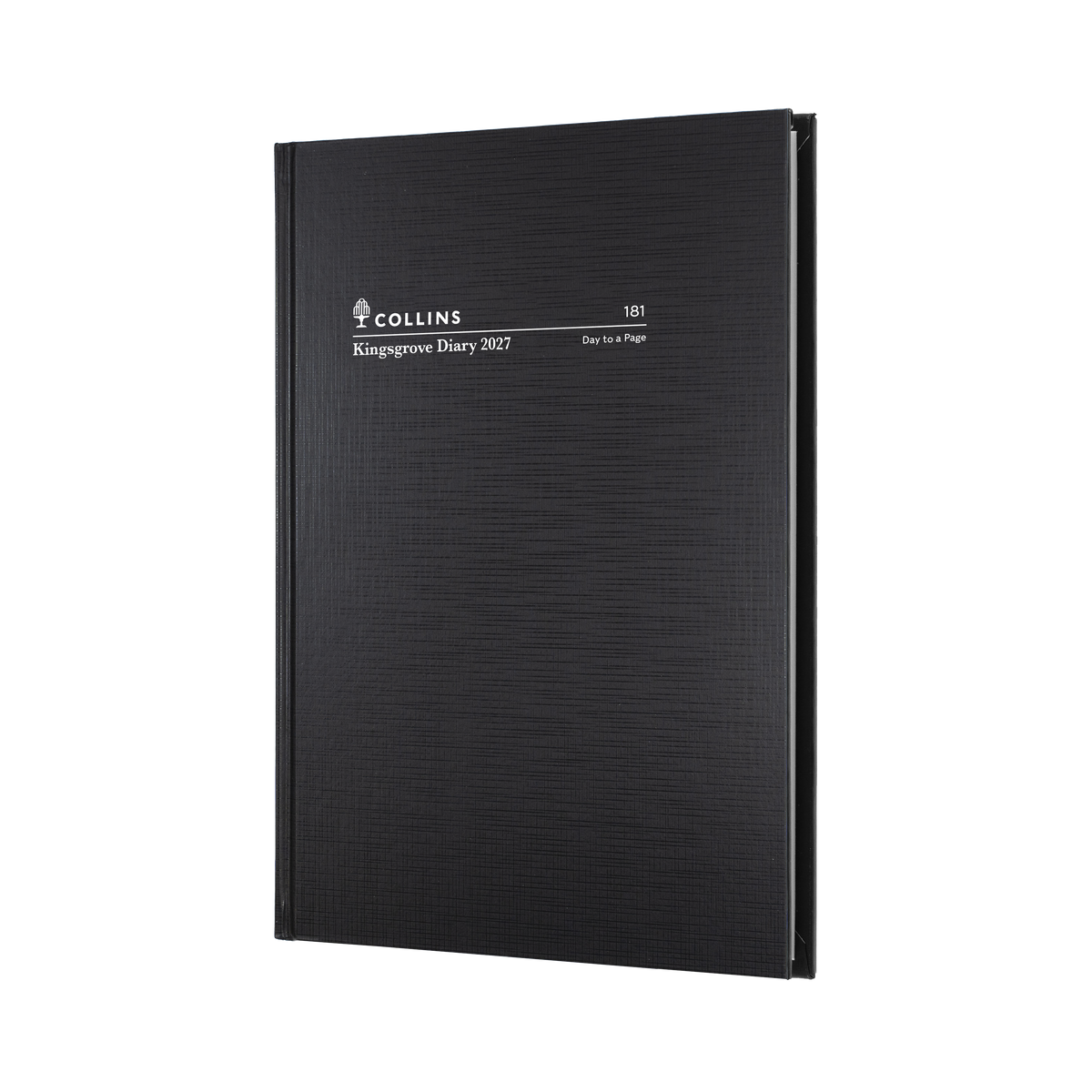 2027 Calendar Year Diary/Planner - 12 Month A5 Day to Page - Hard Cover - Collins Kingsgrove Range