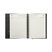 2027 Calendar Year Diary/Planner - 12 Month A5 Day to Page - Soft PU Cover - Collins Vanessa Range