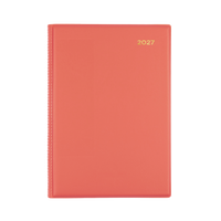 2027 Calendar Year Diary/Planner - 12 Month A5 Day to Page - PVC Cover - Collins Belmont Range