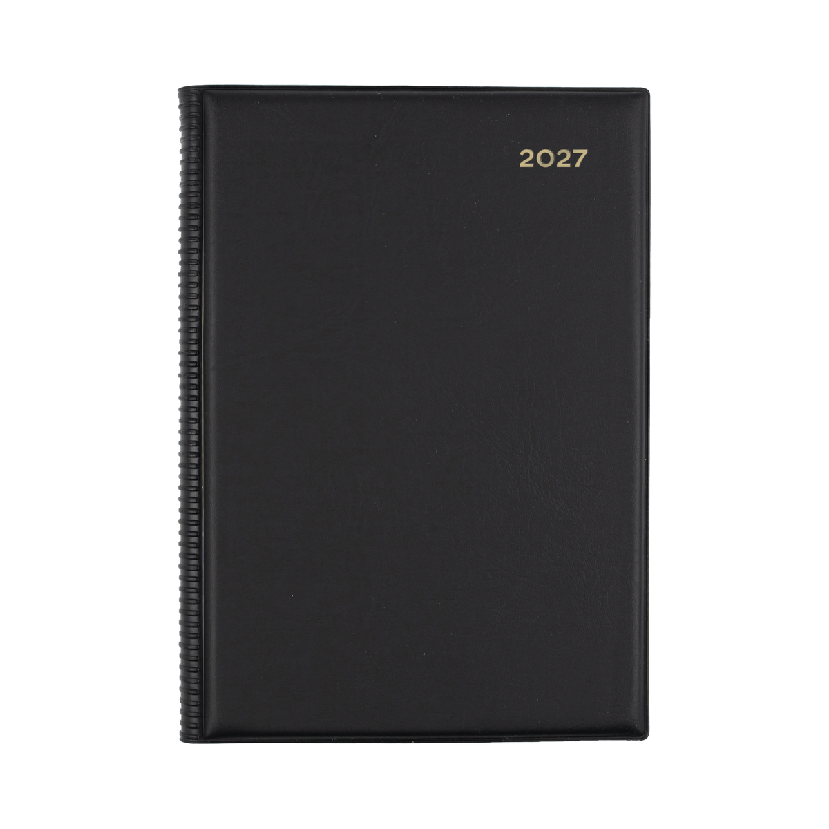 2027 Calendar Year Diary/Planner - 12 Month A5 Day to Page - PVC Cover - Collins Belmont Range