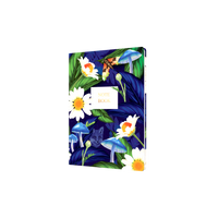 Collins - Down the Garden Path Notebook, A5 Recycled Hard Cover - Flower