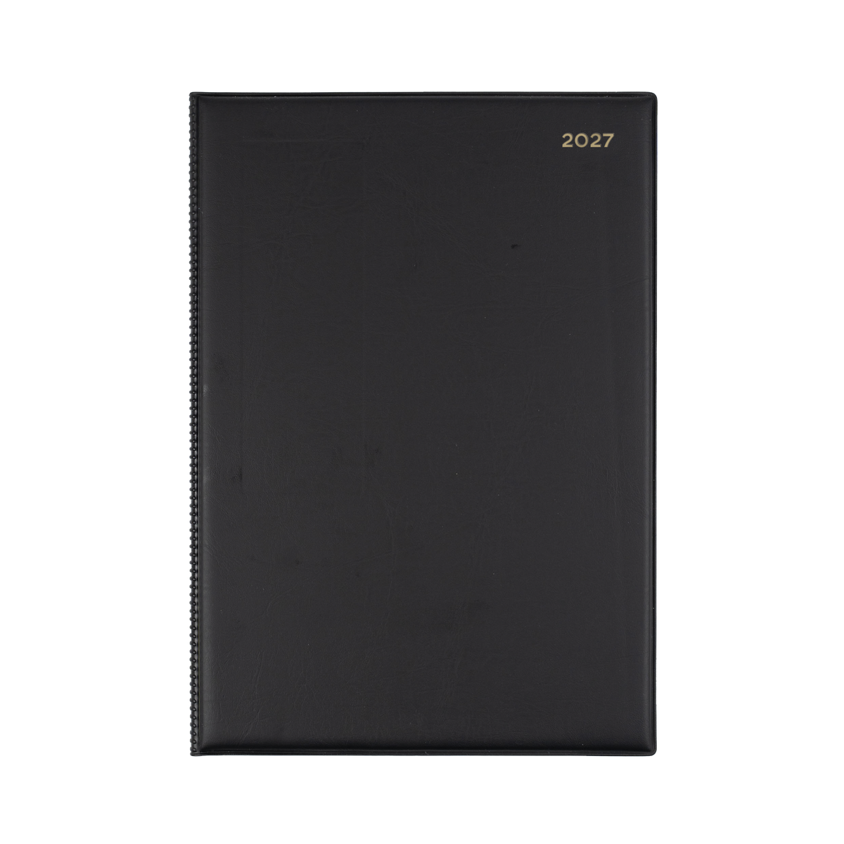 2027 Calendar Year Diary/Planner - 12 Month A4 2 Days to a Page - PVC Cover - Collins Belmont Range