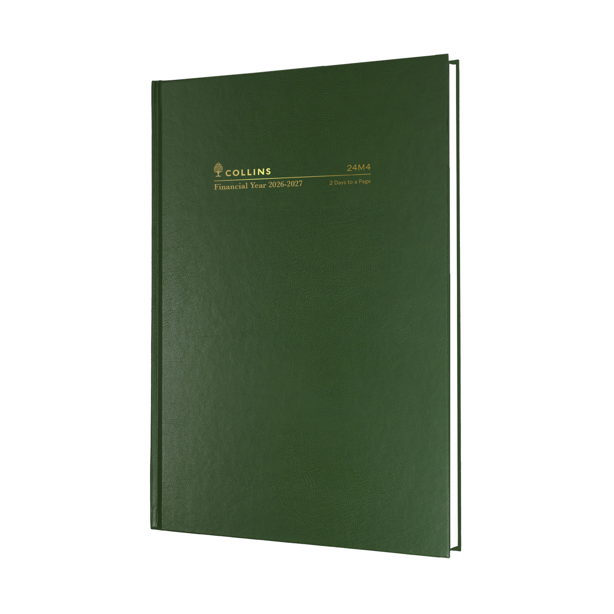 2026 - 2027 Financial Year Diary/Planner - 12 Month A4 2 Days to Page Diary - Hard Cover - Collins M Series Range
