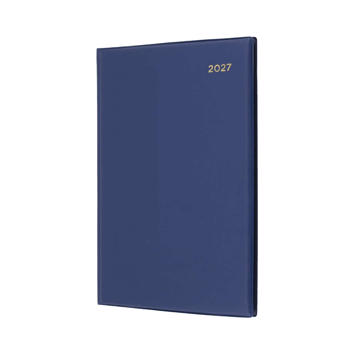 2027 Calendar Year Diary/Planner - 12 Month A5 2 Days to a Page - PVC Cover - Collins Belmont Range