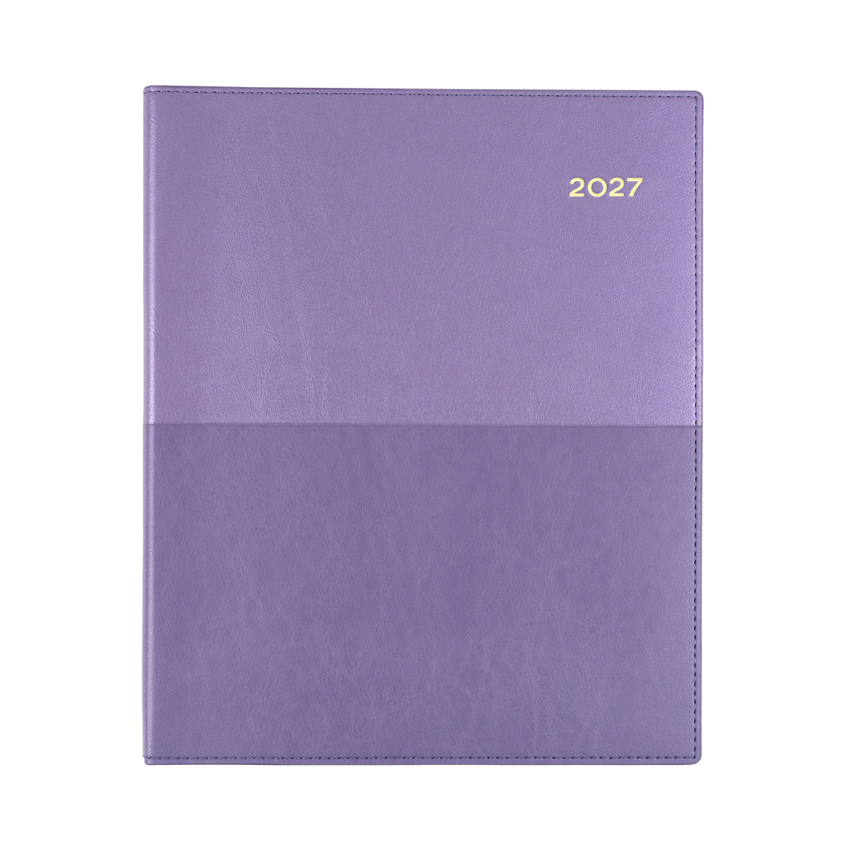 2027 Calendar Year Diary/Planner - 12 Month Quarto Week to View - Soft PU Cover - Collins Vanessa Range