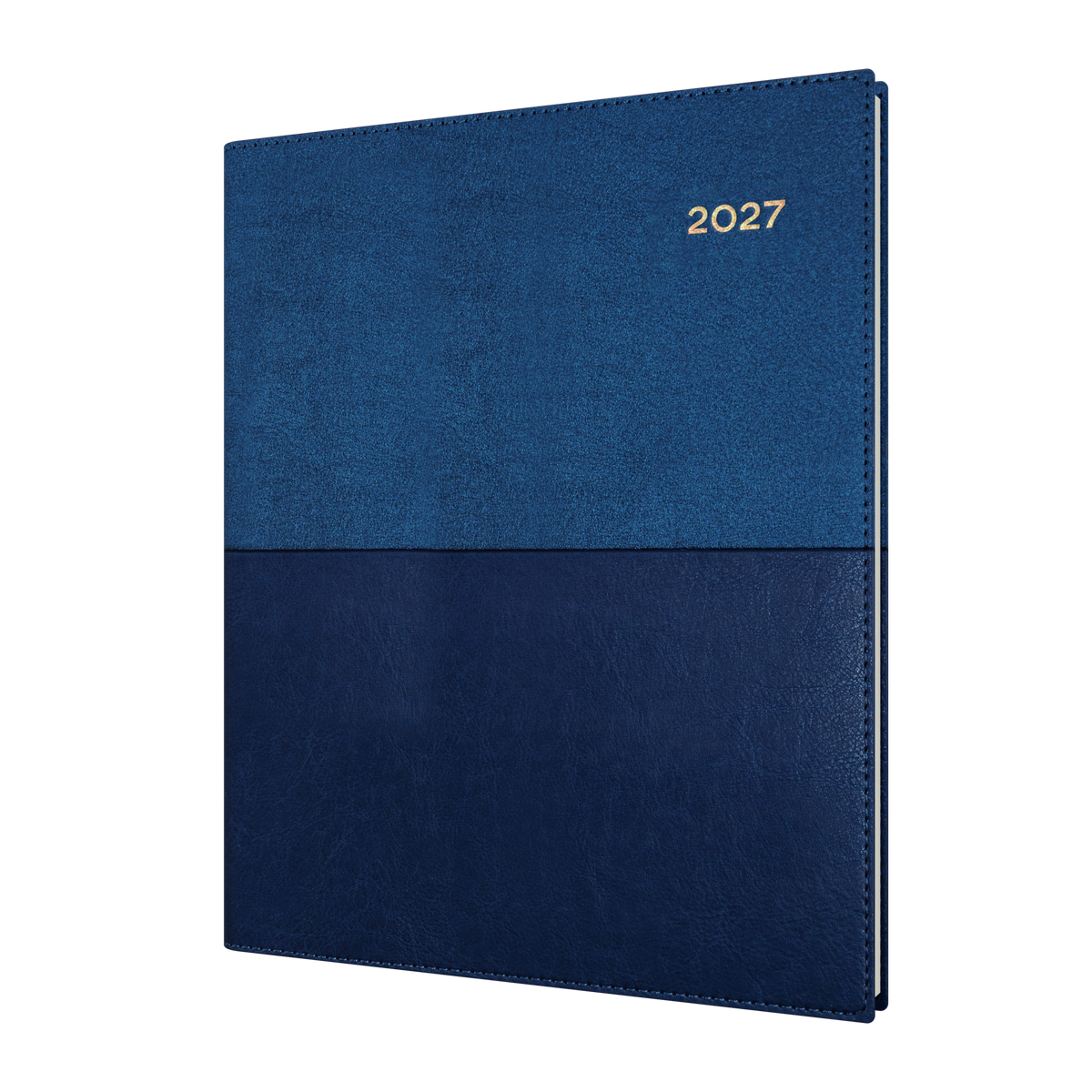 2027 Calendar Year Diary/Planner - 12 Month Quarto Week to View - Soft PU Cover - Collins Vanessa Range