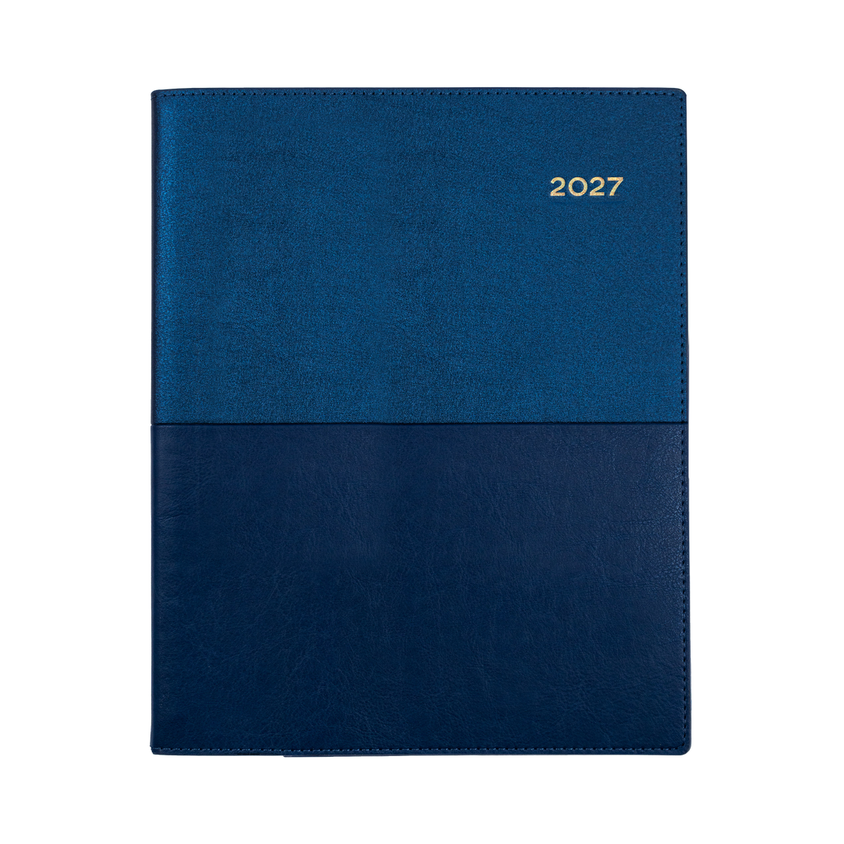 2027 Calendar Year Diary/Planner - 12 Month Quarto Week to View - Soft PU Cover - Collins Vanessa Range