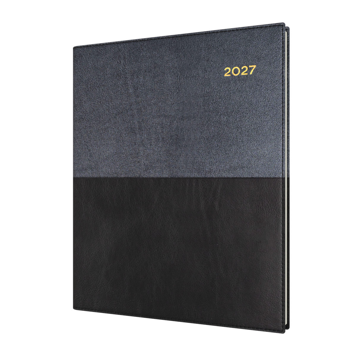 2027 Calendar Year Diary/Planner - 12 Month Quarto Week to View - Soft PU Cover - Collins Vanessa Range