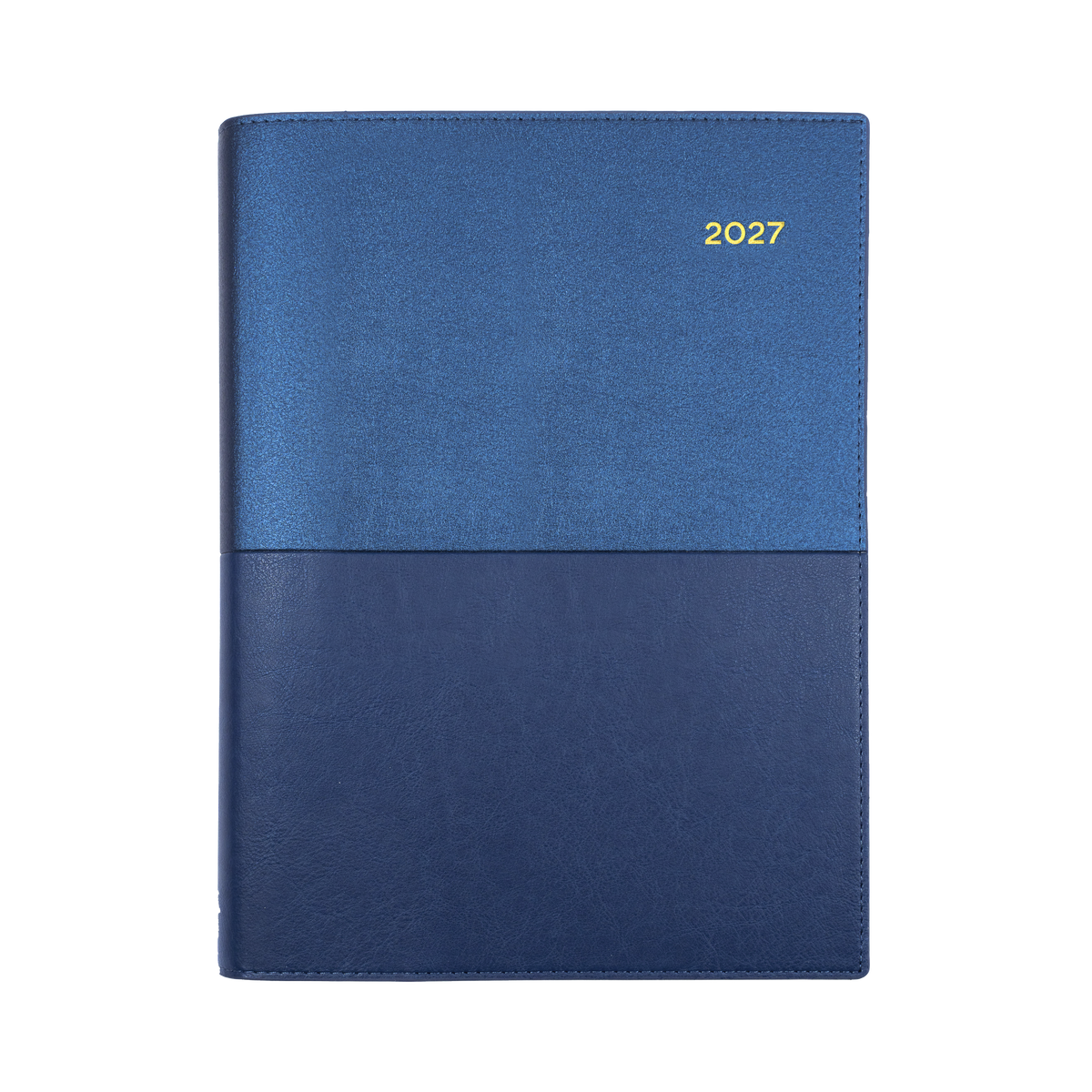 2027 Calendar Year Diary/Planner - 12 Month A4 Week to View - Soft PU Cover - Collins Vanessa Range