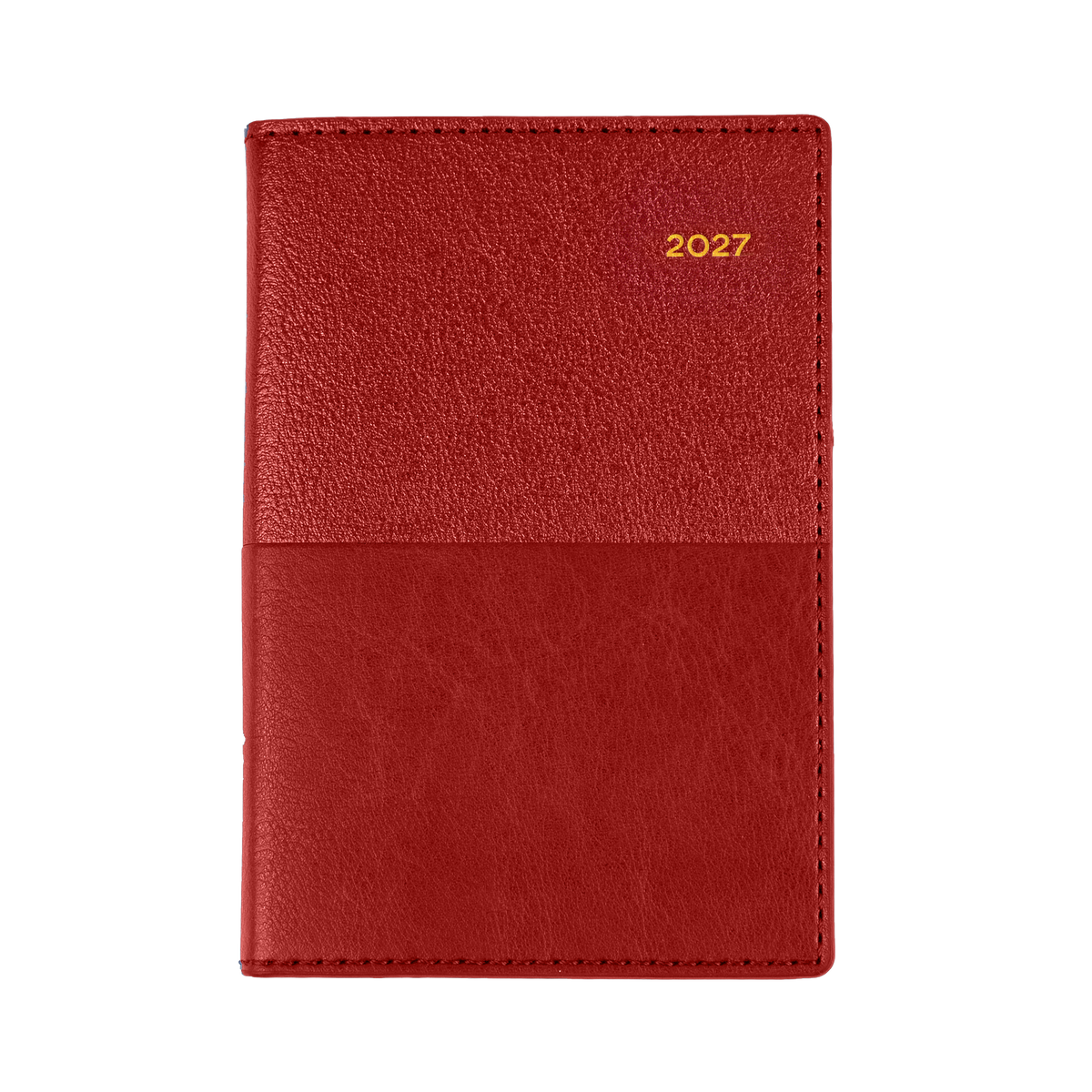 2027 Calendar Year Diary/Planner - 12 Month B7R Week to View - Soft PU Cover - Collins Vanessa Range