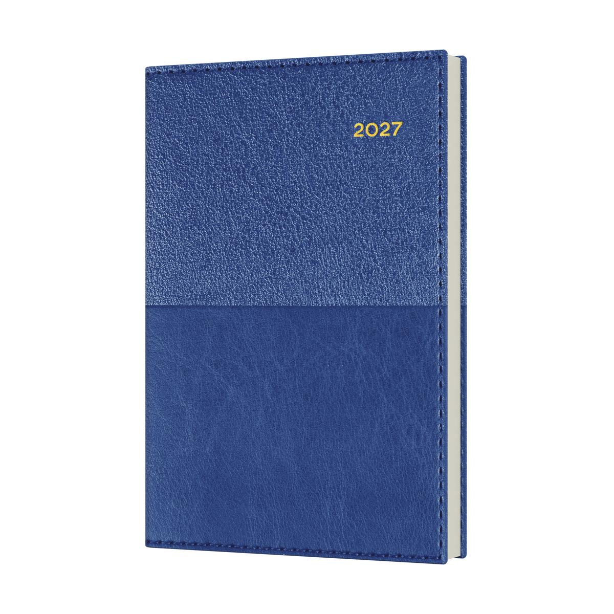 2027 Calendar Year Diary/Planner - 12 Month B7R Week to View - Soft PU Cover - Collins Vanessa Range