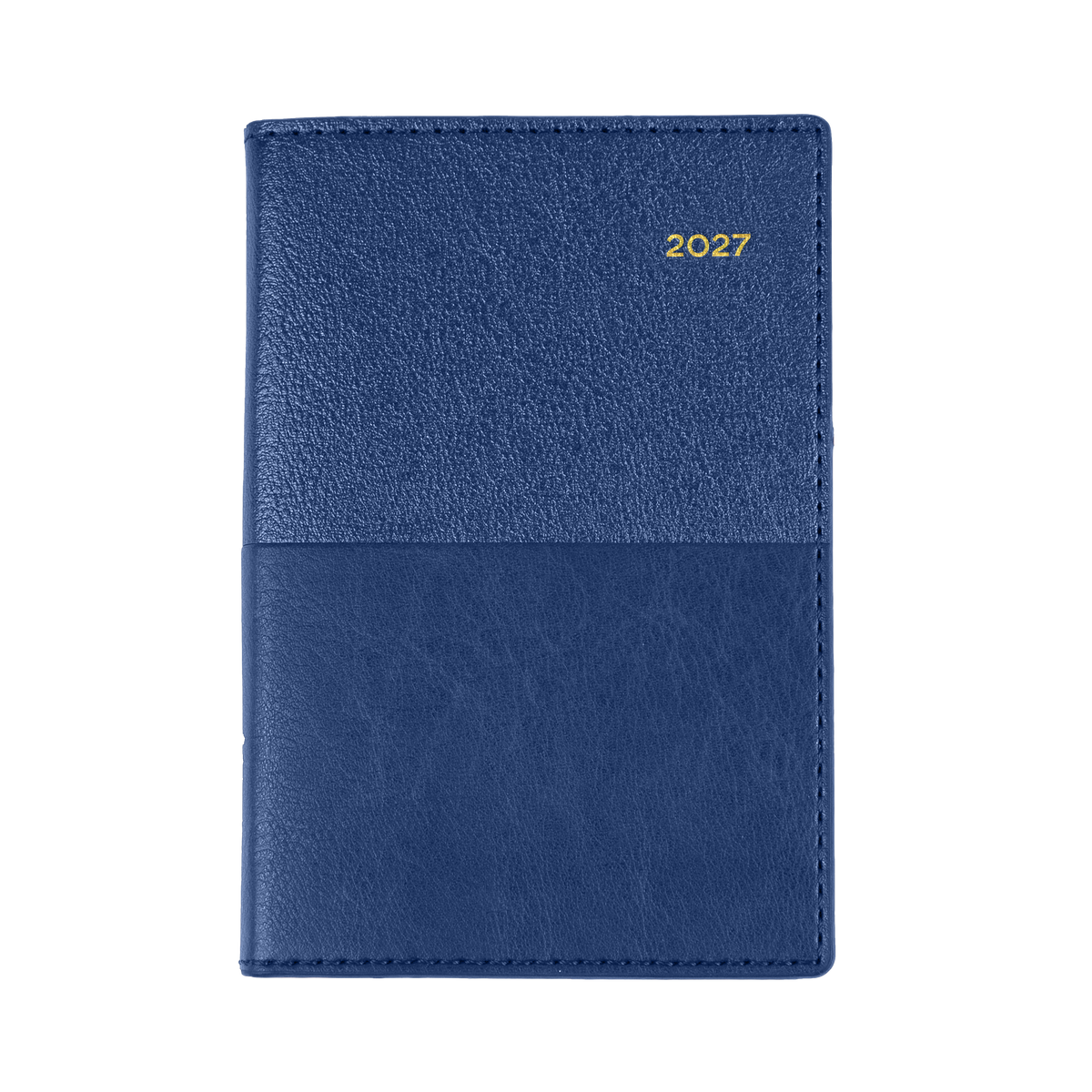 2027 Calendar Year Diary/Planner - 12 Month B7R Week to View - Soft PU Cover - Collins Vanessa Range