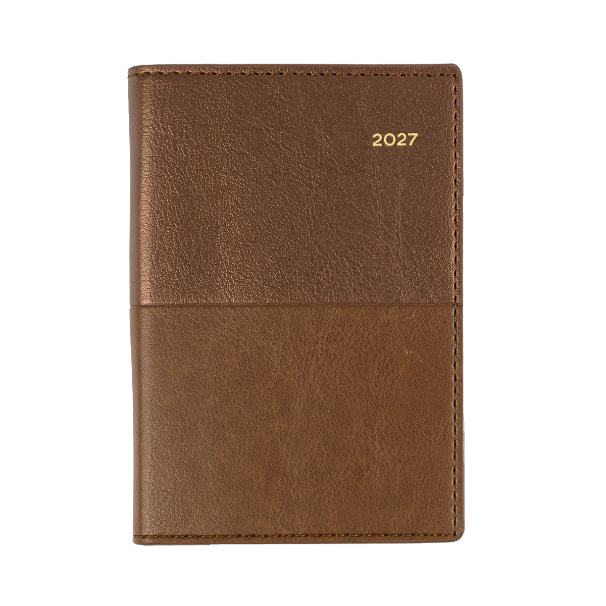 2027 Calendar Year Diary/Planner - 12 Month B7R Week to View - Soft PU Cover - Collins Vanessa Range