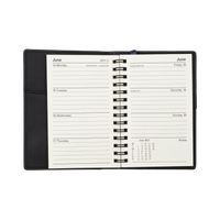 2027 Calendar Year Diary/Planner - 12 Month B7R Week to View - Soft PU Cover - Collins Vanessa Range