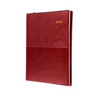 2027 Calendar Year Diary/Planner - 12 Month A6 Week to View - Soft PU Cover - Collins Vanessa Range