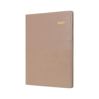 2027 Calendar Year Diary/Planner - 12 Month A6 Week to View - Soft PU Cover - Collins Vanessa Range