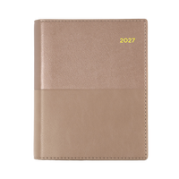 2027 Calendar Year Diary/Planner - 12 Month A6 Week to View - Soft PU Cover - Collins Vanessa Range