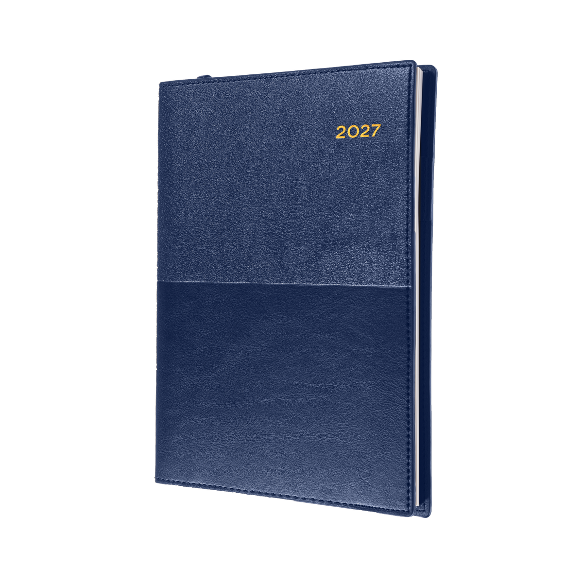 2027 Calendar Year Diary/Planner - 12 Month A6 Week to View - Soft PU Cover - Collins Vanessa Range