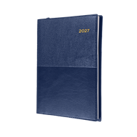 2027 Calendar Year Diary/Planner - 12 Month A6 Week to View - Soft PU Cover - Collins Vanessa Range