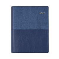 2027 Calendar Year Diary/Planner - 12 Month A6 Week to View - Soft PU Cover - Collins Vanessa Range