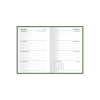2026 - 2027 Financial Year Diary/Planner - 12 Month A6 Week to View Diary - Hard Cover - Collins M Series Range