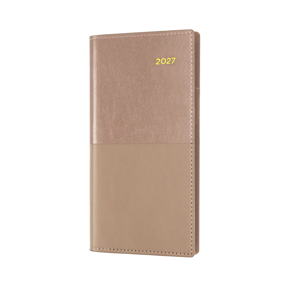 2027 Calendar Year Diary/Planner - 12 Month B6/7 Week to View (Landscape) - Soft PU Cover - Collins Vanessa Range