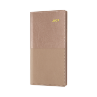 2027 Calendar Year Diary/Planner - 12 Month B6/7 Week to View (Landscape) - Soft PU Cover - Collins Vanessa Range