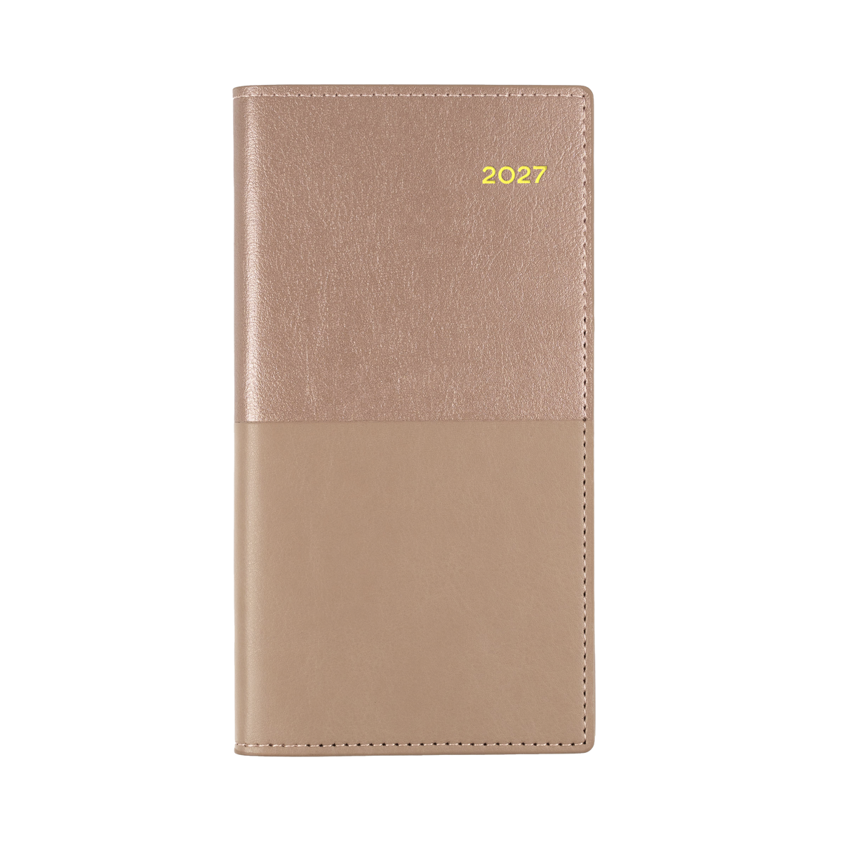 2027 Calendar Year Diary/Planner - 12 Month B6/7 Week to View (Landscape) - Soft PU Cover - Collins Vanessa Range
