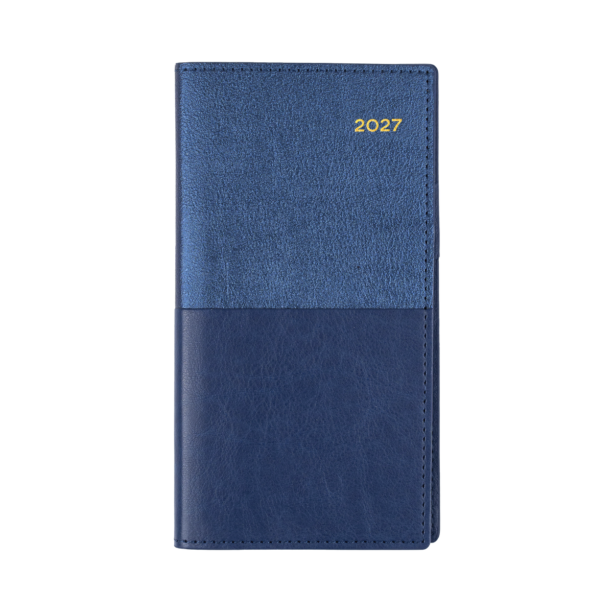 2027 Calendar Year Diary/Planner - 12 Month B6/7 Week to View (Landscape) - Soft PU Cover - Collins Vanessa Range