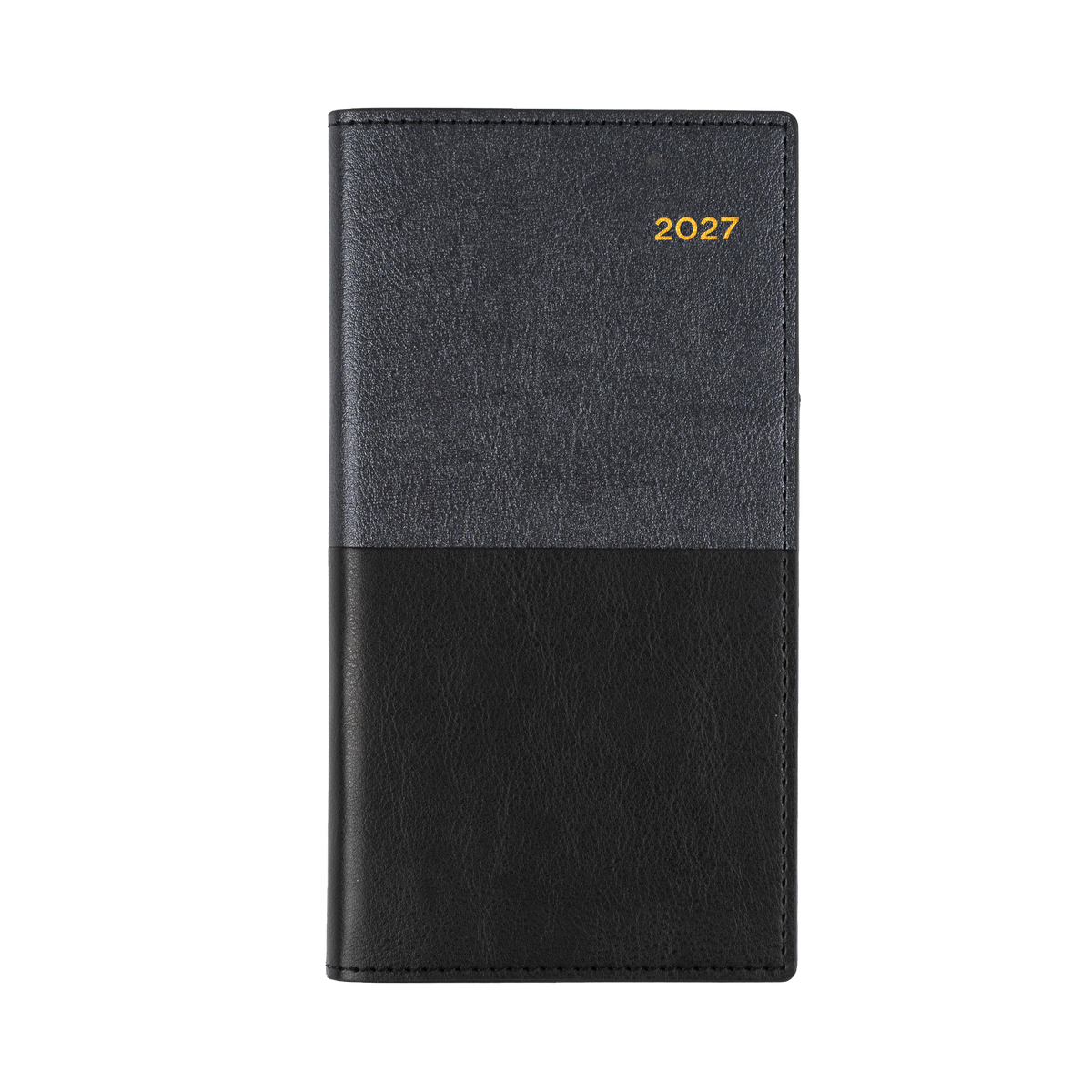 2027 Calendar Year Diary/Planner - 12 Month B6/7 Week to View (Landscape) - Soft PU Cover - Collins Vanessa Range