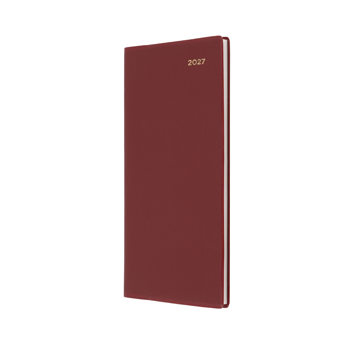2027 Calendar Year Diary/Planner - 12 Month B6/7 (Landscape) Week to View - PVC Cover - Collins Belmont Range