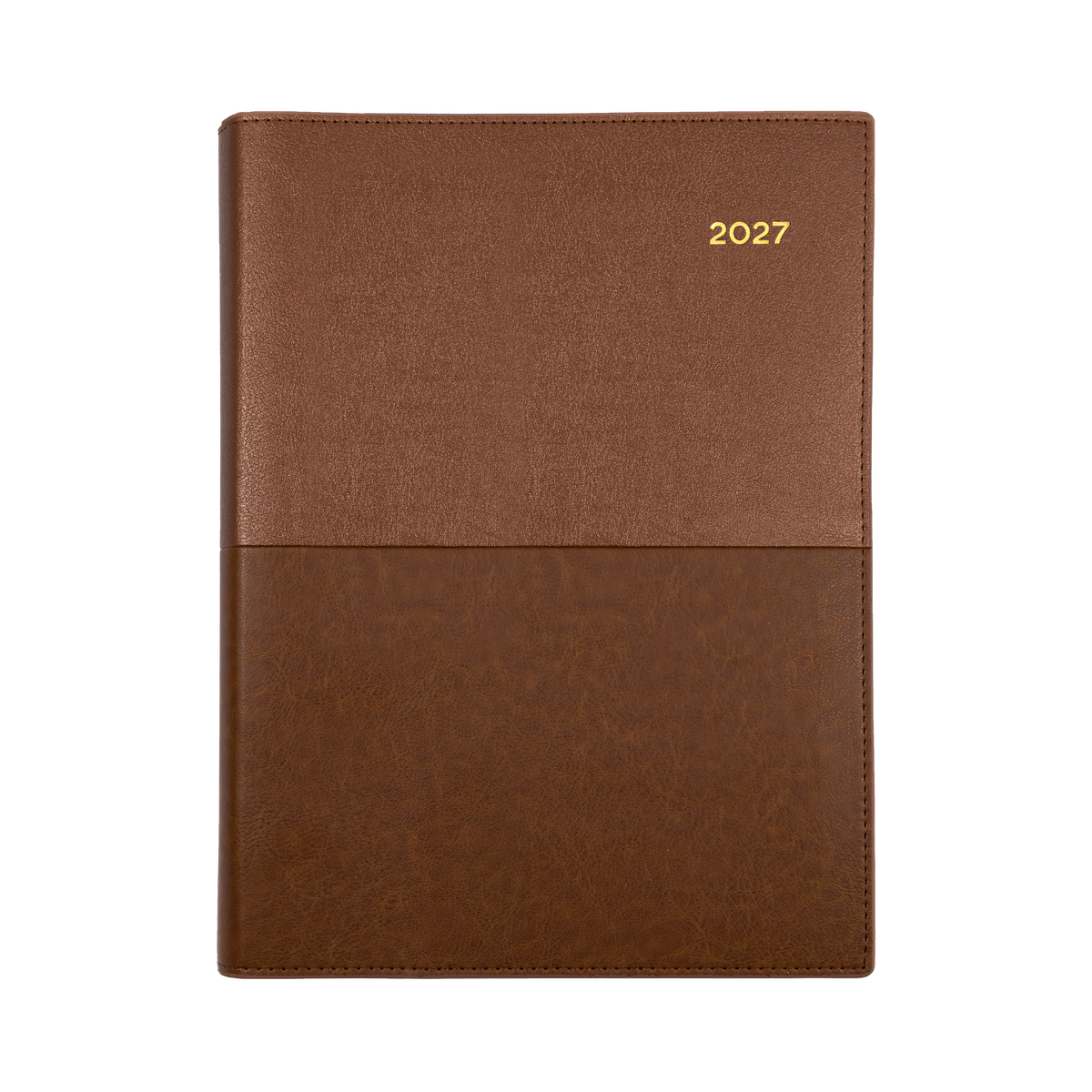 2027 Calendar Year Diary/Planner - 12 Month A5 Week to View - Soft PU Cover - Collins Vanessa Range