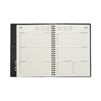 2027 Calendar Year Diary/Planner - 12 Month A5 Week to View - Soft PU Cover - Collins Vanessa Range