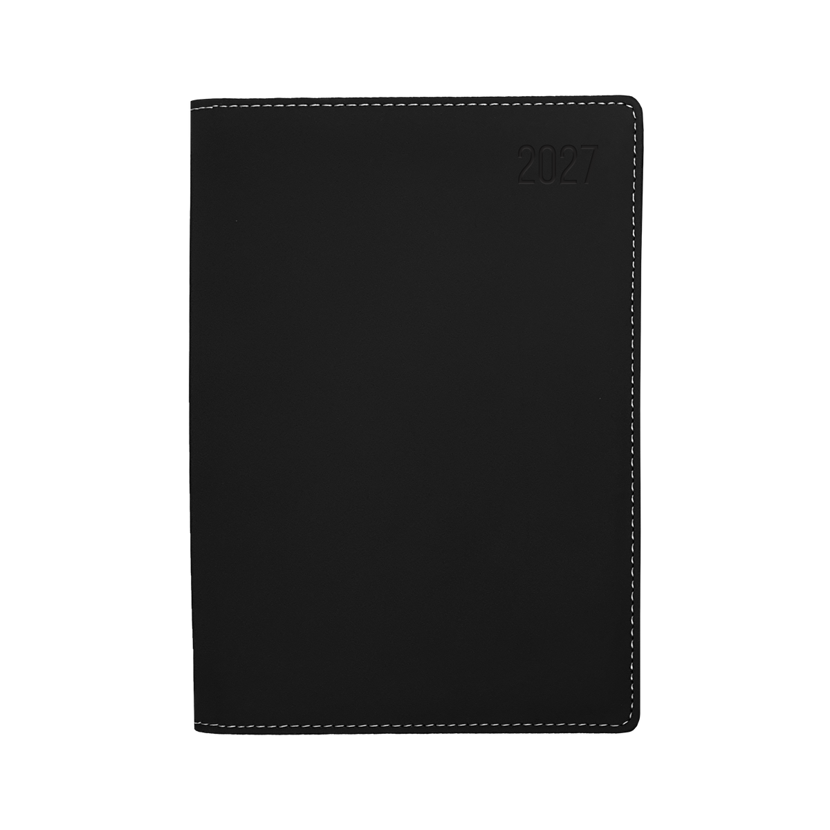 2027 Calendar Year Diary/Planner - 12 Month A5 Day to Page - PU Padded Cover - Collins Associate II Range